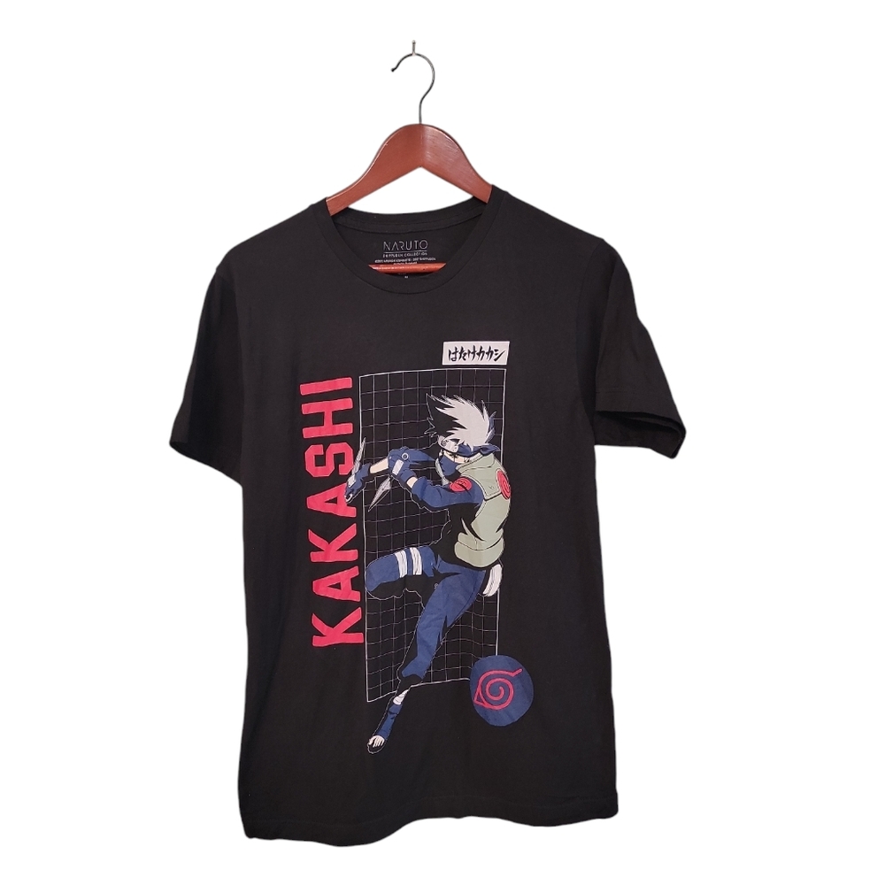 Naruto 2002 Vtg Masashi Kishimoto‎ Shippuden Colle tion Mens Anima Tee Shirt